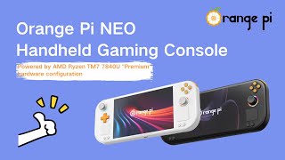 Orange Pi NEO First Gaming Handheld Console [upl. by Chiarra]