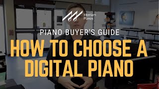 🎹How to Choose a Digital Piano for Beginners  Digital Piano Buyers Guide🎹 [upl. by Aillemac]