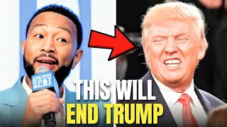 John Legend Just DROPPED A BOMB On Trump Trump LOSES IT [upl. by Ahseiyt942]