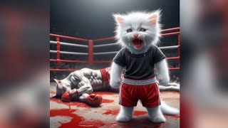 REVENGE cat for father 👊💪🤬💔 cat aicat cutecat catvideos catlovers [upl. by Blackman]