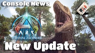 ARK Survival Ascended Console NEWS  NEW Steam UPDATE And more [upl. by Bendicty489]