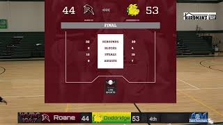 Roane Co vs Doddridge Co Varsity Girls Basketball Game [upl. by Mullins990]