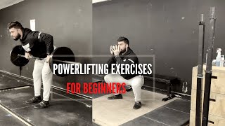 Powerlifting Exercises For Beginners  Top 2 Secondary Exercises For Squat amp Deadlift [upl. by Atiras22]