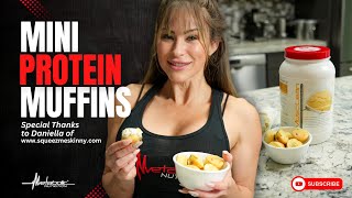 Fluffy Chocolate Chip Protein Muffins [upl. by Farland]