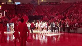 Nebraska Womens Basketball Starting Lineup amp Introductions vs Doane University 2024 [upl. by Adnuahsor74]