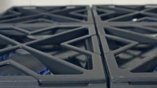 GE Cafe Rangetop Reversible Burner Grates [upl. by Anirac]