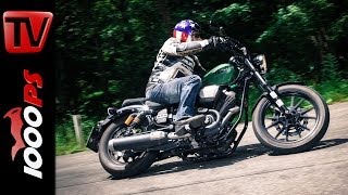 Yamaha XV950R Testvideo Action Onboard Sound [upl. by Harold]