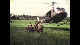 Vietnam War  9th Infantry Airborne Footage [upl. by Ashia]