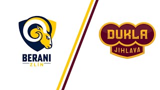 Berani Zlín vs Dukla Jihlava [upl. by Dilly]