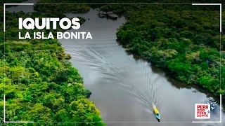 Río AMAZONAS Celebrando su DESCUBRIMIENTO en la ISLA BONITA  Perú Sorprendente [upl. by Arrad75]