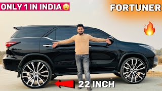 😱😈 ये देख लो VIP Z Black Fortuner काला घोडा ♞🔥🚀380 लाख की Modification Toyota Fortuner [upl. by Oderfla]