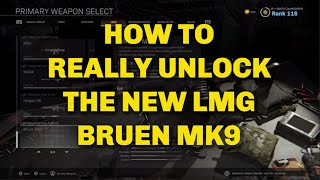 CoD Trick to Unlock Bruen MK9 [upl. by Coombs192]