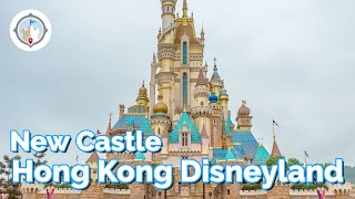 Hong Kong Disneylands New Castle Tour  Castle of Magical Dreams [upl. by Moriyama]