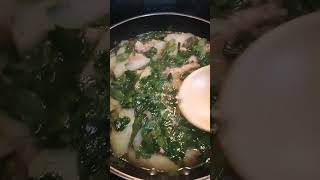 tinolang native na manok with malunggayfood cooking cookingfood [upl. by Mauralia]