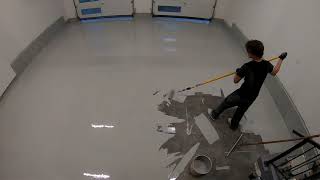 Industrial Grade Garage Floor Epoxy Coating [upl. by Maon]