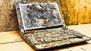 Restoration destroyed an abandoned Laptop  Restore ACER laptop  Rebuild broken laptop [upl. by Cleti]