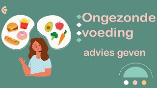 Advies geven bij ongezonde voeding NT2 Waystage NT2 12 A2 [upl. by Sykleb]