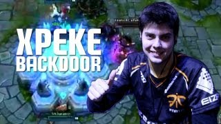 xPeke backdoor vs SK Gaming Intel Extreme Masters Katowice [upl. by Feliks562]