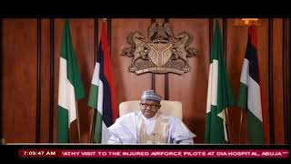 President Muhammadu Buharis Independence Day Speech  2018 [upl. by Arahc]