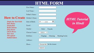 Responsive Registration Form in HTML amp CSS [upl. by Einnaj]