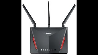 Asus RTAC86U Wireless Router Unboxing amp Merlin Firmware Overview [upl. by Ecnesse]