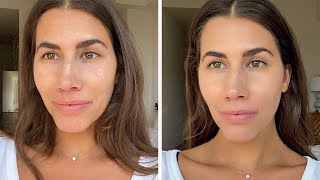 Everyday Makeup Routine with Britt featuring Complexion Rescue Tinted Moisturizer  bareMinerals [upl. by Intihw]