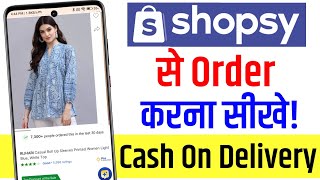 Shopsy App Se Order Kaise Karen  How To Order On Shopsy By Flipkart  Shopsy Se Shopping Kaise Kare [upl. by Uttasta]