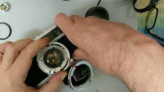 Repair part 1 Minolta 7s damaged in transitinspection [upl. by Kemeny]