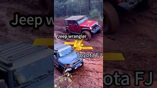 Toyota FJ vs Jeep Wrangler Jeep Wrangler [upl. by Oiligriv]