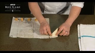 How To Make Phyllo Triangles [upl. by Dominga]