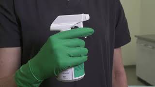 How to apply PROSHIELD Foam Spray Incontinence Cleanser [upl. by Rusert616]