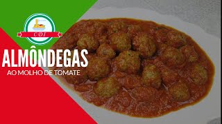 Almôndegas ao molho de Tomate  Culinária direto da Itália [upl. by Hgieloj]