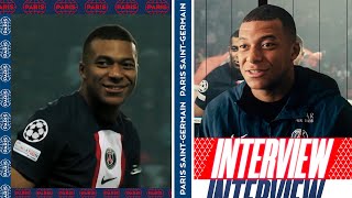 🗣️🎙️ INTERVIEW  Kylian Mbappé  Best moments in UCL 🔴🔵 [upl. by Stanfield]