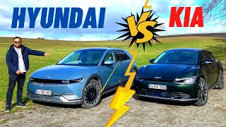 Hyundai IONIQ 5 v Kia EV6  which is best [upl. by Edee462]