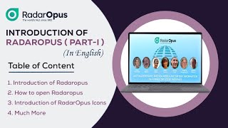 RADAROPUS  INTRODUCTION VIDEO1 English [upl. by Deeas271]