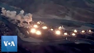 US Drops Bombs on Islamic StateInfested’ Iraq Island [upl. by Aleiram556]