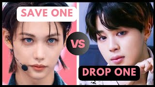 BTS 🆚️ STRAY KIDS SAVE ONE DROP ONE [upl. by Cerracchio839]