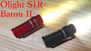 【レビュー】Olight S1R Baton II【RED】 [upl. by Kester]