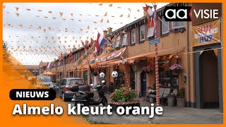 Almelo kleurt oranje [upl. by Aiuqram]