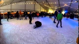 eens gaan schaatsen in Halle en terug [upl. by Acinat]