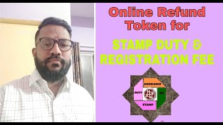 Online Refund Token for Stamp Duty amp Registration fee [upl. by Ajidahk435]