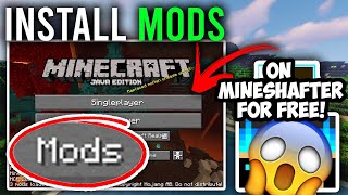 How To Install MODS On MINESHAFTER PC Guide  Download Minecraft Mods August 2021 Method [upl. by Ree]