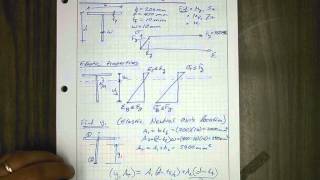 Elastic and Plastic Section Modulus and Moments for a T Beam [upl. by Nele]