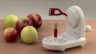 Apple peeler TESCOMA HANDY [upl. by Nonrev]