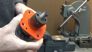 Mower Deck Spindle Bearing Replacement  Ariens Zoom 42 [upl. by Judye87]