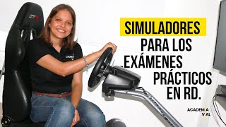 Utilizarán simuladores para el examen práctico de manejo en RD  NUESTRA OPINIÓN 😲  Academia Vial [upl. by Biamonte382]