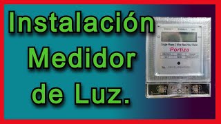 Como Instalar un Medidor de LuzPaso a Paso [upl. by Airpac424]