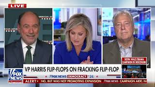 Presidential Candidate Kamala Harris Inconsistent Fracking Stance  Douglas HoltzEakin Fox News [upl. by Ybreh]