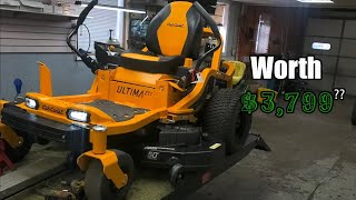 Cub Cadet Ultima ZT1 Good Quality Or Junk With Service Review and Tips [upl. by Htebasile]