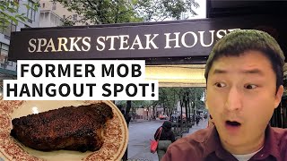 Is Sparks Steak House The BEST STEAK in New York [upl. by Neille773]